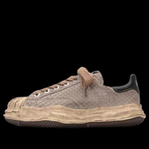 Maison MIHARA YASUHIRO Blakey OG Sole Distressed Leather Low 'Brown'