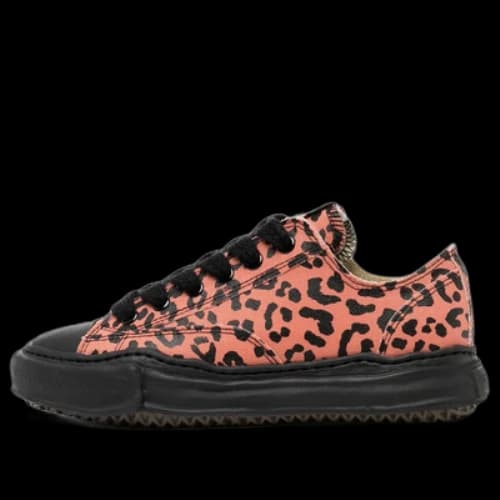 Maison MIHARA YASUHIRO PETERSON OG Sole Leopard Canvas Low-top Sneaker 'Pink'