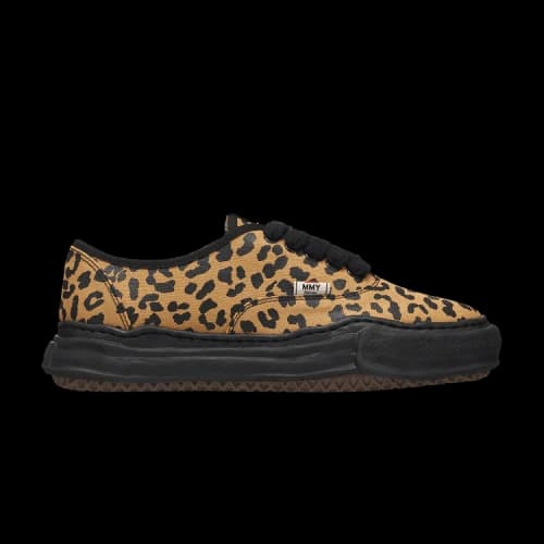 Maison MIHARA YASUHIRO BAKER OG Sole Leopard Canvas Low-top Sneaker 'Brown'