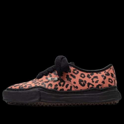 Maison MIHARA YASUHIRO BAKER OG Sole Leopard Canvas Low-top Sneaker 'Pink'
