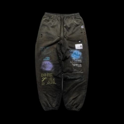 Maison Mihara Yasuhiro Bleached Sweatpants 'Black'