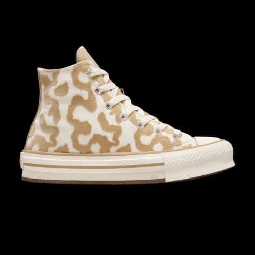 Converse Chuck Taylor All Star EVA Lift High GS 'Leopard'