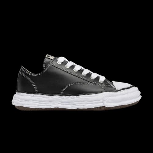 Maison Mihara Yasuhiro Peterson 23 OG Sole Leather Low Black