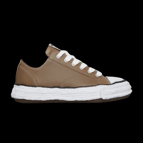 Maison Mihara Yasuhiro Peterson 23 OG Sole Leather Low Brown