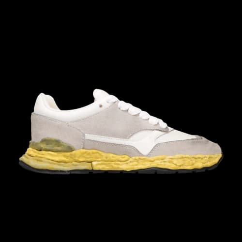 Maison Mihara Yasuhiro George OG Sole Mixed Material Low 'White Yellow'