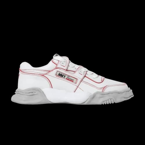 Maison Mihara Yasuhiro Parker OG Sole Leather Low 'White Red'