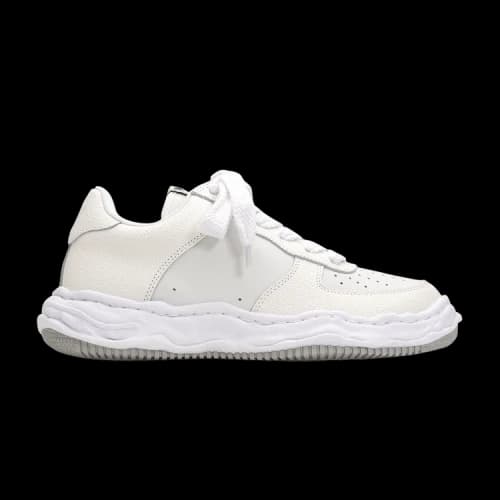 Maison Mihara Yasuhiro Wayne OG Sole Embossed Leather Low 'White'