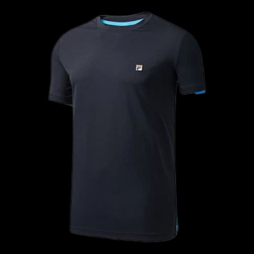 FILA Athletics Logo Printing Short Sleeve Royal blue