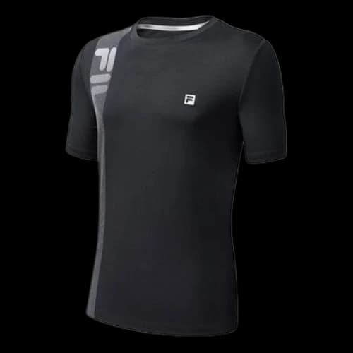 FILA Athletics Professional Sports Short Sleeve Black