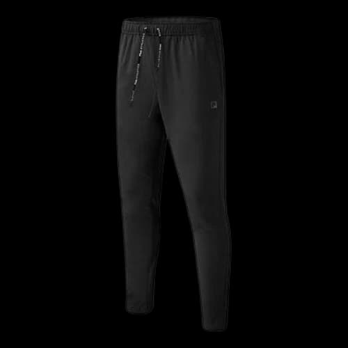 FILA Logo Woven Black Sports Pants/Trousers/Joggers