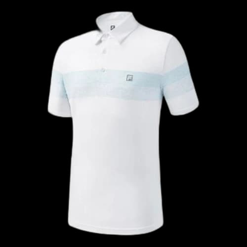 FILA Athletics FILA Business Sports White Polo Shirt