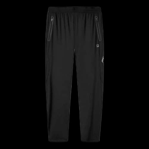 FILA Alphabet Printing Straight Sports Pants Black