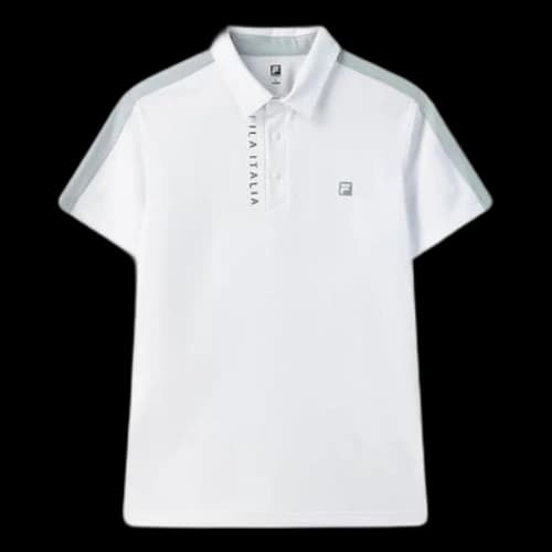 FILA Athletics Business Casual Short Sleeve polo White
