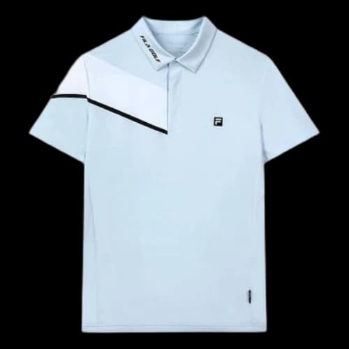 FILA Men's Polo Shirt White/Blue