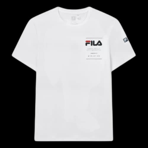 FILA Athletics Collection Logo T-Shirt 'White'