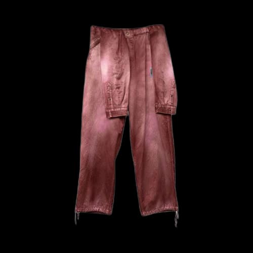 Maison Mihara Yasuhiro Mixed Easy Pants 'Bordeaux'