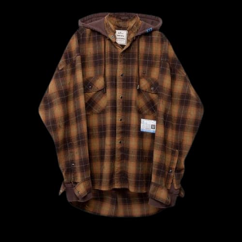 Maison Mihara Yasuhiro Hoodie Layered Shirts 'Yellow'