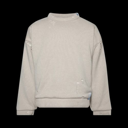 Maison Mihara Yasuhiro Padded Knit Pullover 'Beige'