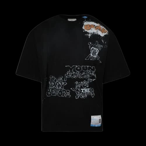 Maison Mihara Yasuhiro Suspender Tee 'Black'