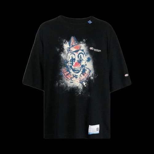 Maison Mihara Yasuhiro Clown Printed Tee 'Black'