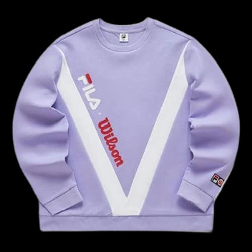 FILA x Wilson Crossover Sports Pullover 'Purple' (Women's)