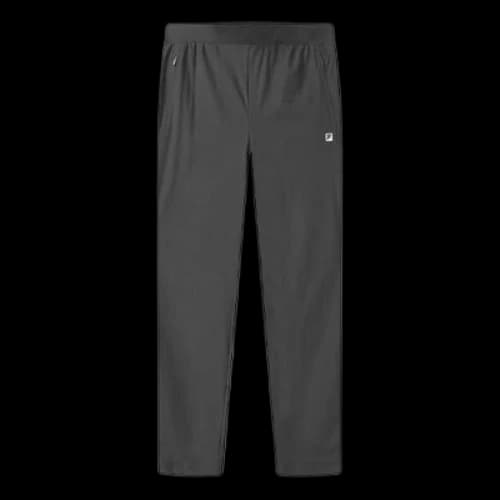 FILA SS21 Solid Color Straight Casual Long Pants Black (Women's)