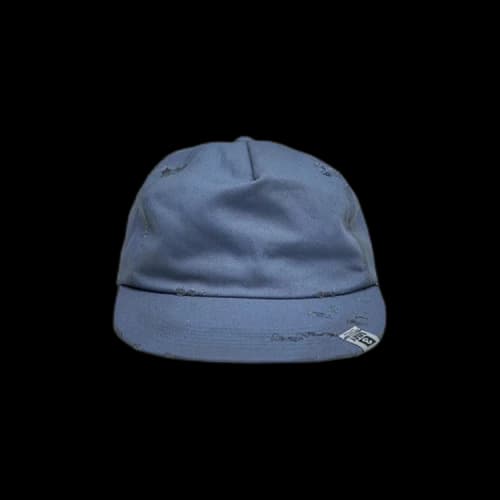 Maison Mihara Yasuhiro Damege Processing Textile Cap 'Blue'