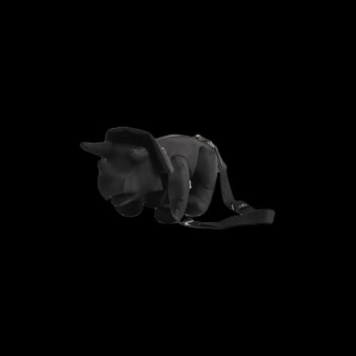 Maison Mihara Yasuhiro Triceratops Bag 'Black'