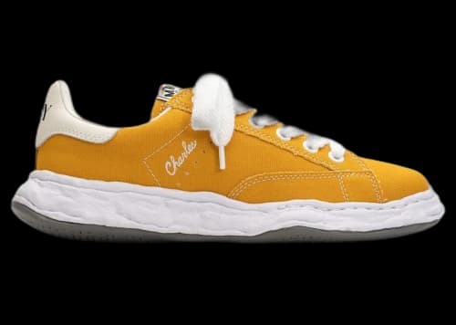 Maison Mihara Yasuhiro Charles OG Sole Canvas Low Yellow