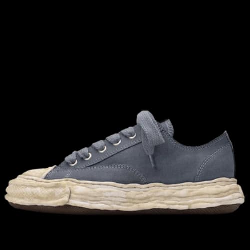 Maison MIHARA YASUHIRO Peterson23 OG Sole Over Dyed Canvas Low 'Black'
