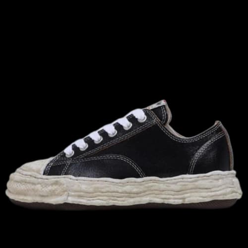 Maison MIHARA YASUHIRO Peterson23 OG Sole Cracking Leather Low 'Black'