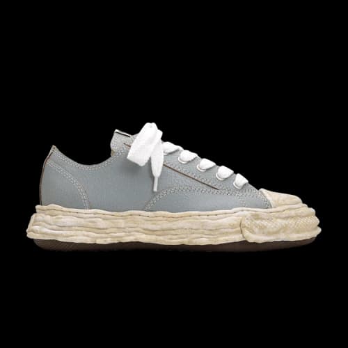 Maison Mihara Yasuhiro Peterson Low 'Cracking Leather - Grey'