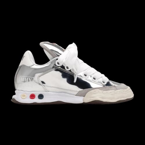 Maison Mihara Yasuhiro Herbie Puffer OG Sole Leather Low 'Silver'