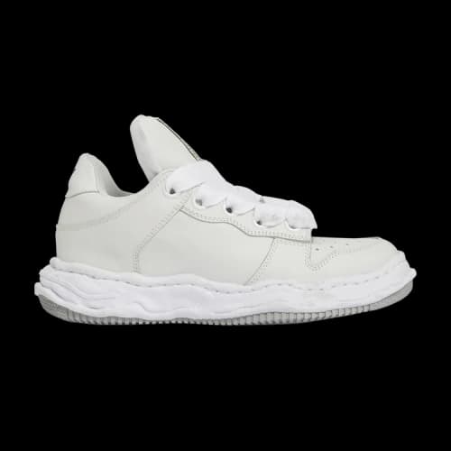 Maison Mihara Yasuhiro Wayne Low 'Leather Puffer - White'