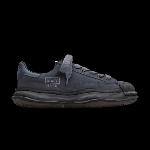 Maison Mihara Yasuhiro Blakey OG Sole Overdyed Canvas Low 'Black'