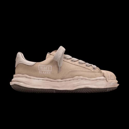 Maison Mihara Yasuhiro Blakey OG Sole Overdyed Canvas Low 'Brown'