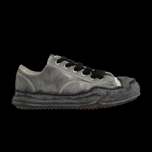 Maison Mihara Yasuhiro Hank Low 'Vintage Leather - Black'