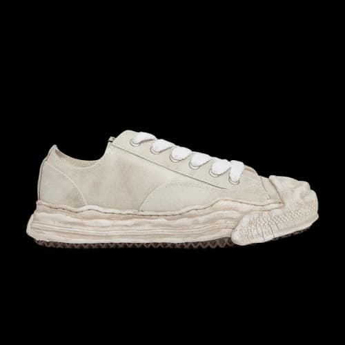 Maison Mihara Yasuhiro Hank Low 'Vintage Leather - White'