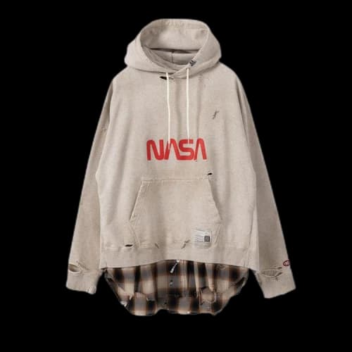 Maison Mihara Yasuhiro Triple Layered Hoodie 'White'