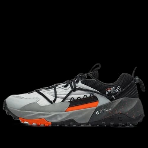 FILA Outdoor Running Shoes 'Black Gray Orange'