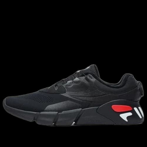 FILA Athletics Fleece Low-Top 'Black Red'