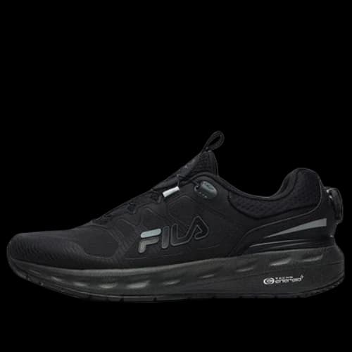 FILA Athletics Low-Top 'Triple Black'