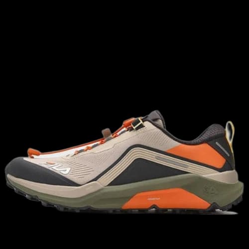 FILA 3A LYNX I+ Gold Terrain Trail Running Shoes 'Beige Green Orange'