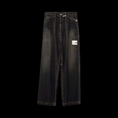 Maison Mihara Yasuhiro Denim Baker Pants 'Black'