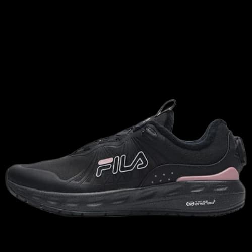 FILA Athletics Fleece Low-Top 'Black Pink' (Women's)