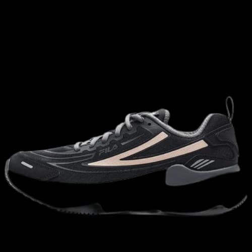 FILA Flow Running Shoes 'Core Black Pink' (Women's)