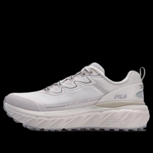 FILA Versatile Casual Non-Slip Durable Running Shoes 'White pink' (Women's)