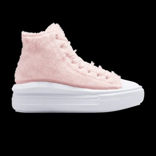 Converse Chuck Taylor All Star Move Platform High 'Faux Fur - Warm Quarry' (Women's)