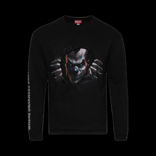 Diesel T-Boxt-Long-Sleeve P1 'Grey'