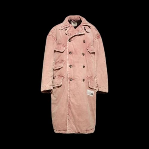 Maison Mihara Yasuhiro Puffer Corduroy Coat 'Pink'